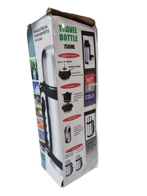 Термос металлический Travel Bottle 750мл