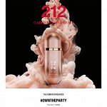CAROLINA HERRERA 212 VIP Rose lady tester  80ml edp парфюмерная вода женская Тестер