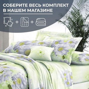 Простыня Евро 240*220 см, сатин "Престиж" (Дейра)
