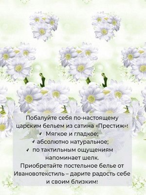 Простыня Евро 240*220 см, сатин "Престиж" (Дейра)