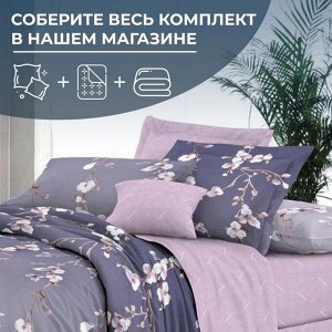 Простыня Евро 240*220 см, сатин "Престиж" (Сигурни (компаньон))