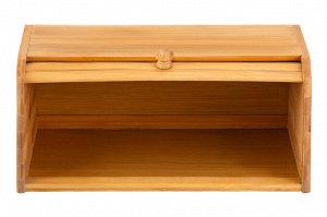 Хлебница из бамбука с откидной крышкой 40x27x17 см