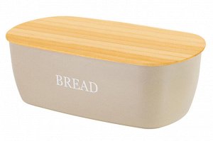 Хлебница с бамбуковой крышкой 36x20,5x13 см "BREAD"