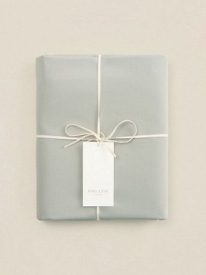 Пододеяльник 300ТС SL Home Percale 150?220 см, олива, 100% хлопок