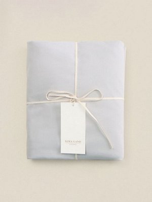 Пододеяльник 300ТС SL Home Percale 150?220 см, серый, 100% хлопок