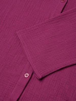 Комплект домашний женский (рубашка, шорты) KAFTAN Basic размер, сиреневый
