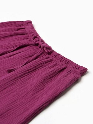 Комплект домашний женский (рубашка, шорты) KAFTAN Basic размер, сиреневый