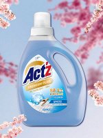 Концентр гель &quot;Act’z Premium Gel&quot; для стирки в машинах с вертик и горизонт загрузкой аром мяты 2,7 л