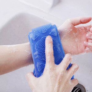 Силиконовая мочалка для тела, для душа