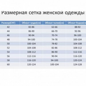 Размерная сетка