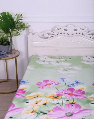 Простыня Бязь пл.120 б120б/ш-10 (Евро макси)