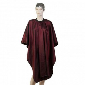 Dewal Пеньюар для стрижки «Глянец» AA04Red, 128 х 146 см, красный