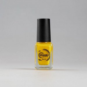 Лак для стемпинга SWANKY STAMPING №S50 бананово-жёлтый 6мл