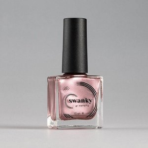 Лак для стемпинга SWANKY STAMPING Metallic №003 розовое золото 10мл