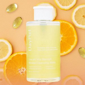 Мицеллярная вода с витаминами DayPiel Low pH Vita Blemish Micellar Cleansing Water, 500мл