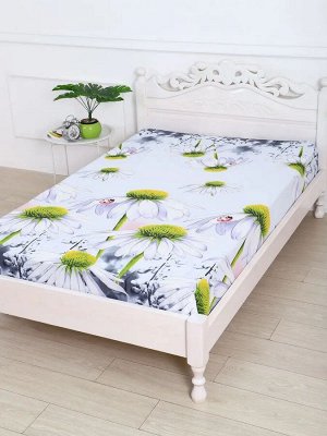Простыня Бязь пл.120 б120б/ш-13 (Размер Евро макси)