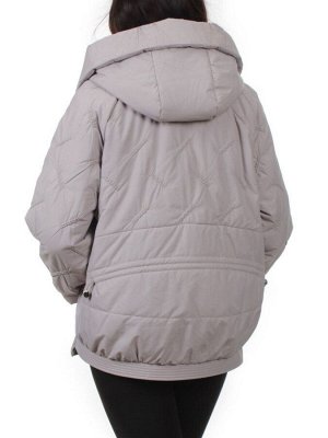 903 GRAY BEIGE Куртка демисезонная женская (100 гр. синтепон)