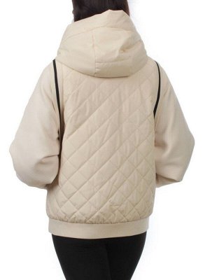 919 BEIGE Куртка демисезонная женская (100 гр. синтепон)