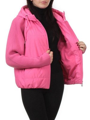 995 PINK Куртка демисезонная женская (80 гр. синтепон)
