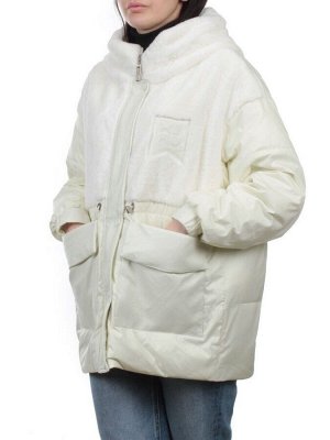 M24-209 MILK Куртка демисезонная женская (100 гр. холлофайбер)