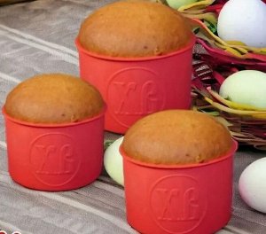 Товары для дома Пасхальная форма для куличей, 3 шт