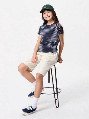 UNIQLO - легкие джинсовые шорты для детей - 30 NATURAL
