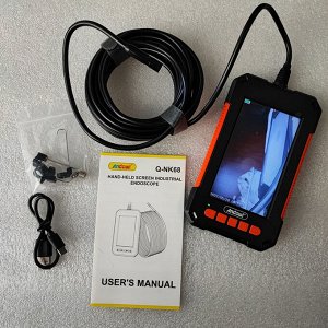 Эндоскоп Эндоскопическая камера Andowl Q-NK68 портативный с монитором 4K 2600 mAh
