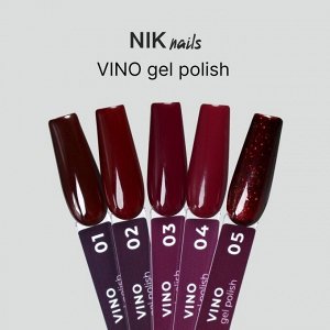 Гель-лак NIK NAILS Vino №01 10мл