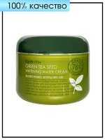 Крем увлажняющий осветляющий с семенами зеленого чая, 100 гр /  Farm Stay Green Tea Seed Brightening Water Cream