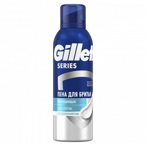 Gillette Series Пена для бритья охлаждающая 200мл