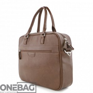 Сумка мужская ONEBAG большая на коротких ручках и регулируемом плечевом ремне(min:975, max:1575)