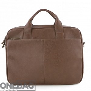 Сумка мужская ONEBAG большая на коротких ручках и регулируемом плечевом ремне(min:975, max:1575)