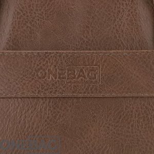 Сумка мужская ONEBAG большая на коротких ручках и регулируемом плечевом ремне(min:975, max:1575)