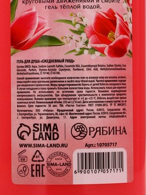 Подарочный набор «Самой лучшей», гель для душа и шампунь для волос, 2x250, Чистое счастье