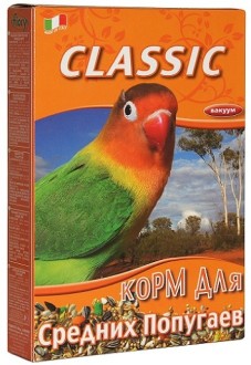 FIORY корм для средних попугаев Classic 400 г