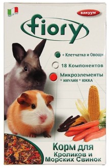 FIORY корм для морских свинок и кроликов Conigli e cavie 850 г