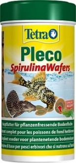 TetraPleco Spirulina Wafers корм для сомов чипсы 250 мл