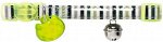Hunter Smart ошейник для кошек Glossy Stripes лайм