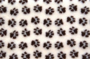 ProFleece коврик меховой 1х1,6 м сливки/шоколад