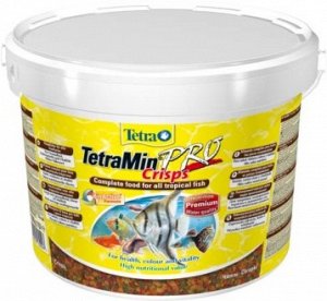 TetraMin Crisps корм-чипсы для всех видов рыб 10 л (ведро)