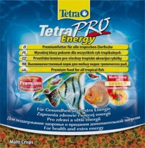 TetraPro Energy Crisps корм-чипсы для всех видов рыб для дополнительной энергии 12 г (sachet)