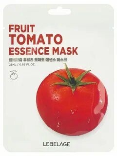 LEBELAGE FRUIT TOMATO ESSENCE MASK Тканевая маска с томатом 25мл
