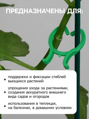 Набор креплений для растений, набор 50 шт., Greengo