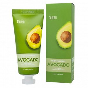 TENZERO RELIEF HAND CREAM AVOCADO Крем для рук с экстрактом авокадо 100гр