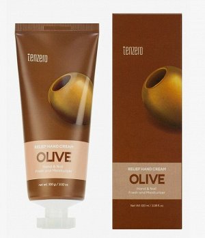 TENZERO RELIEF HAND CREAM OLIVE Крем для рук с экстрактом оливы 100гр