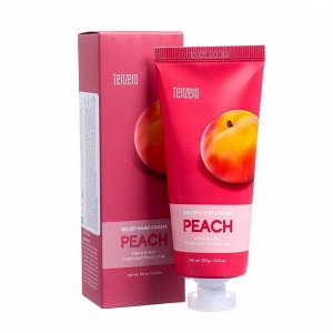 TENZERO RELIEF HAND CREAM PEACH Крем для рук с экстрактом персика 100гр