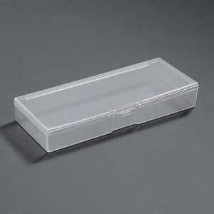 Бокс для хранения мелочей, 14x6x2 см, прозрачный