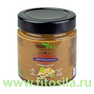 Паста Арахисовая АМЕРИКАНСКАЯ шоколадная (ядро жареного арахиса,изомальт, какао порошок, масло кокосовое, соль морская)180г [GREENVILL]