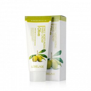 LEBELAGE DAILY MOISTURIZING OLIVE HAND CREAM Увлажняющий крем для рук с экстрактом оливы 100мл