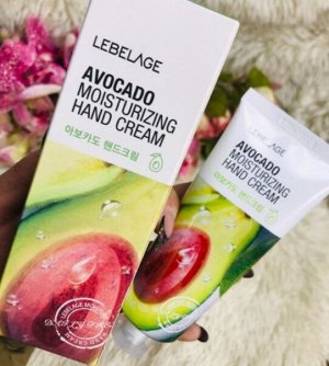 LEBELAGE AVOCADO MOISTURIZING HAND CREAM Увлажняющий крем для рук с экстрактом авокадо 100мл